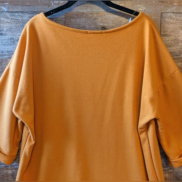 12 pm by Mon Ami Mustard Yellow Tunic With Tiger - Picture 8 of 14